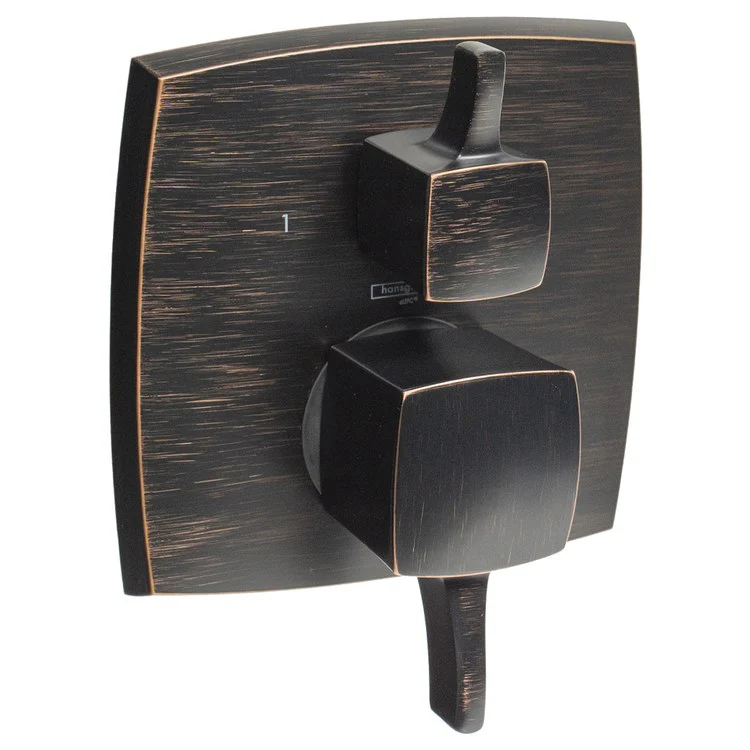 Pressure Balance Valve Trim Ecostat Classic Square 2 Lever Brushed Nickel ADA 4.5 Gallons per Minute - Frankwebs