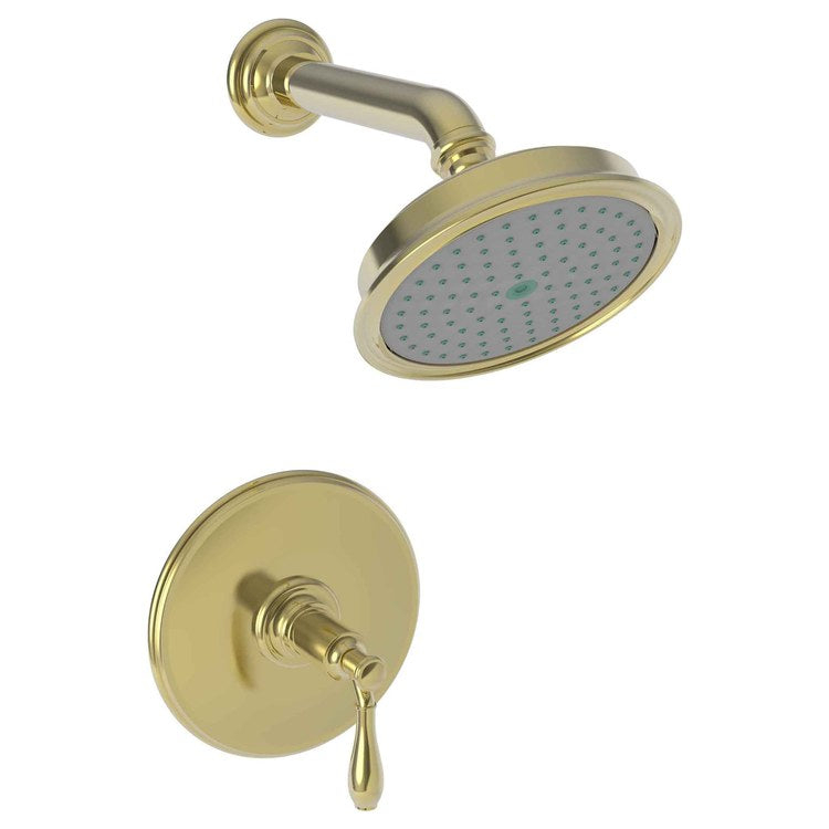 Ithaca Pressure Balance Shower Trim with Lever Handle - Polished Brass Uncoated - Frankwebs