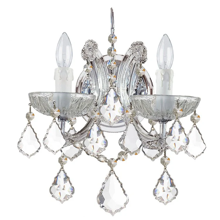 Maria Theresa Two-Light Wall Sconce - Frankwebs