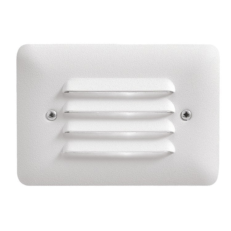Single-Lamp Outdoor 3000K LED Mini Step Light with Louvers - Frankwebs
