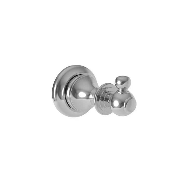 Robe Hook Pavin Single Polished Chrome 2-3/16 Inch 3-1/3 Inch Wall Mount Brass - Frankwebs