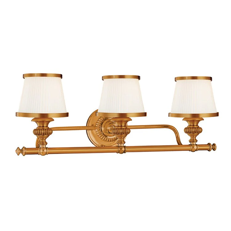 Milton Three-Light Bathroom Vanity Fixture - Frankwebs