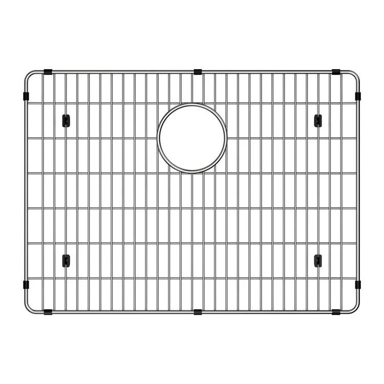 Sink Grid Crosstown Bottom Grid 21 x 15.5 Inch Polished Stainless Steel - Frankwebs
