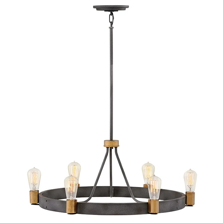 Silas Six-Light Chandelier - Frankwebs