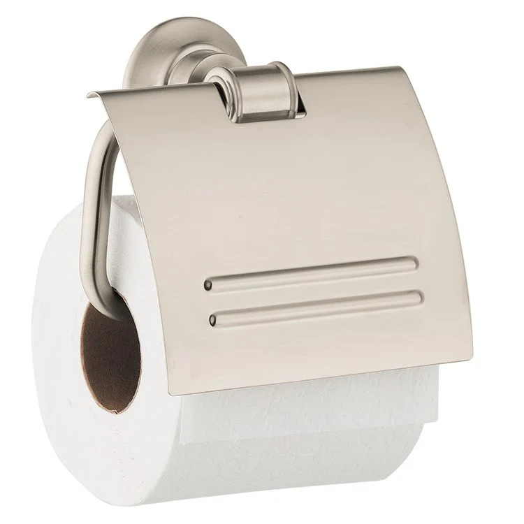 AXOR Montreux Toilet Paper Holder with Cover - Frankwebs