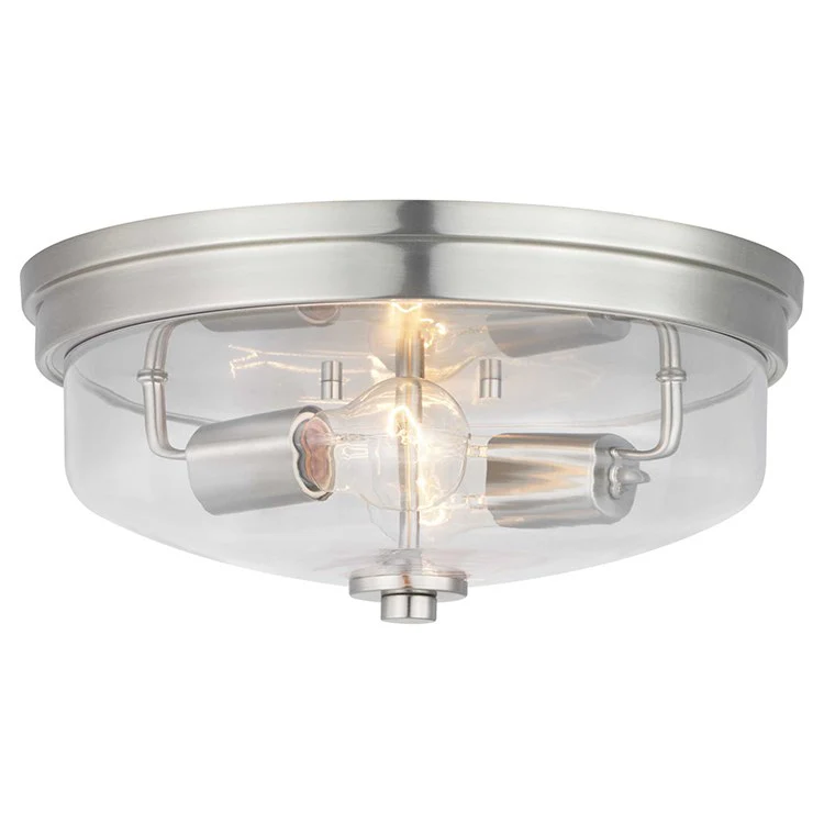 Blakely Two-Light Flush Mount Ceiling Fixture - Frankwebs