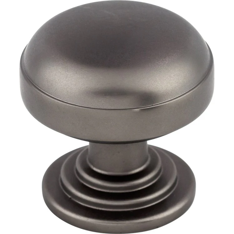 Knob Ellis Round Polished Chrome Zinc Alloy 1-1/4 Inch - Frankwebs