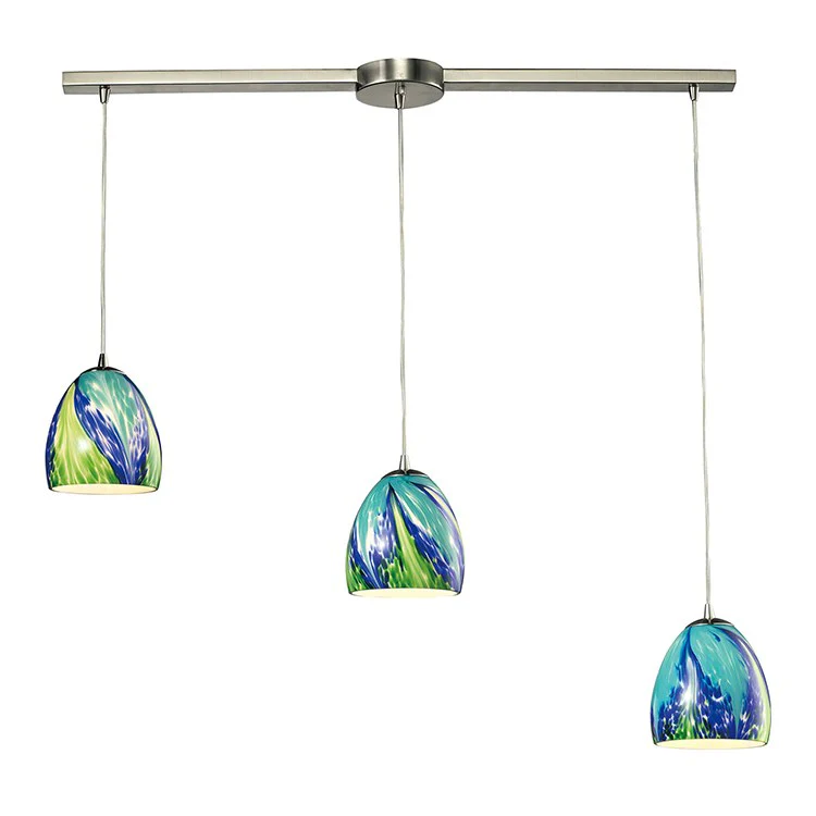 Colorwave Three-Light Linear Pendant - Frankwebs