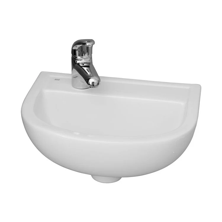 Lavatory Sink Compact 380 Wall Hung 15 Inch White - Frankwebs
