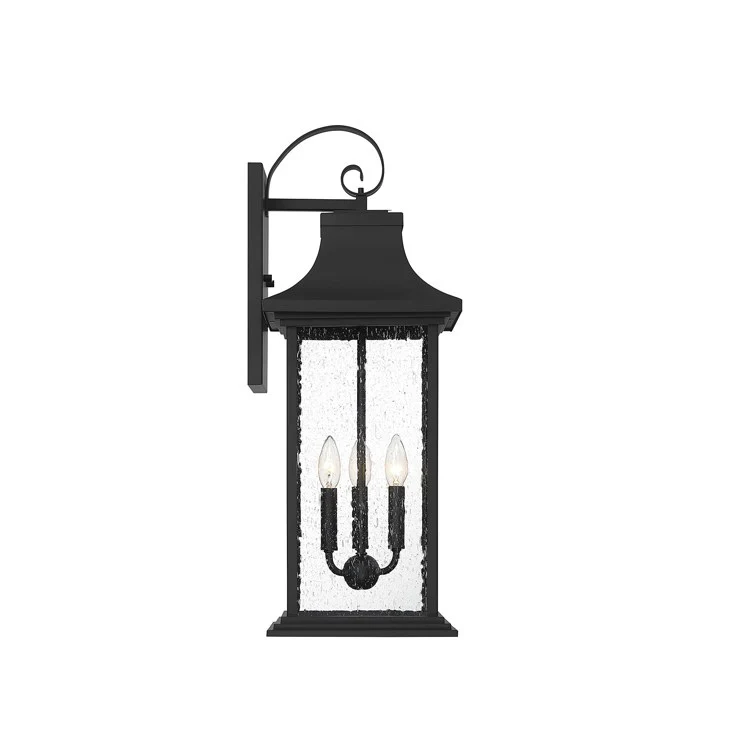Hancock Three-Light Outdoor Wall Sconce - Frankwebs