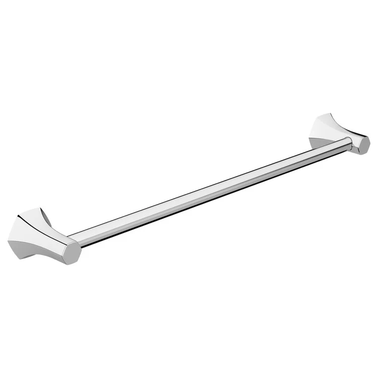 Towel Bar Locarno 24 Inch Single Brushed Gold Optic Metal 3-1/2 Inch - Frankwebs