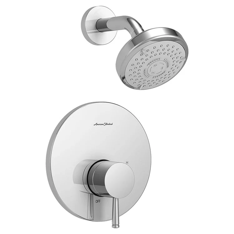 Serin Pressure Balance Shower Valve Trim with Cartridge and Water-Saving Shower Head - Frankwebs