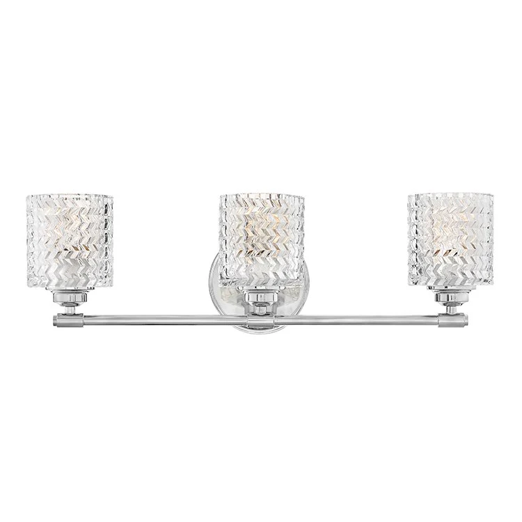 Elle Three-Light Bathroom Vanity Fixture - Frankwebs