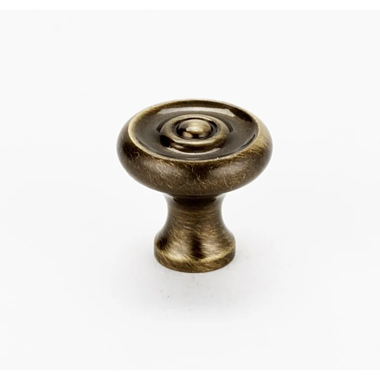 Knob II Collection Round Chocolate Bronze Brass 3/4 Inch 3/4 Inch 3/8 Inch - Frankwebs