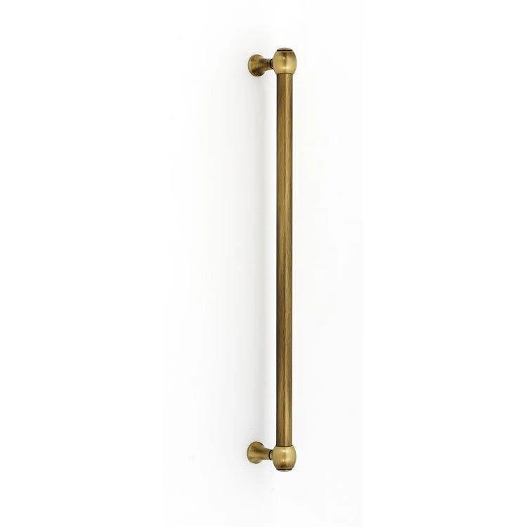 Pull Royale Oversized Antique English Matte Brass 12 Inch 13 Inch 1-1/2 Inch - Frankwebs