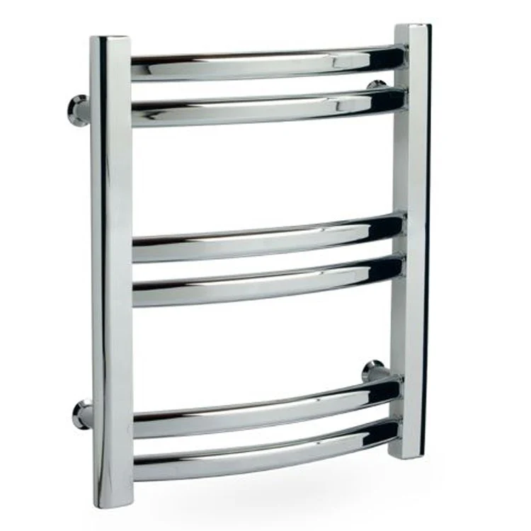 Towel Warmer Ferlo Electric Wall Mount D Shape 17-7/8 Inch Nickel 21-1/4 Inch - Frankwebs