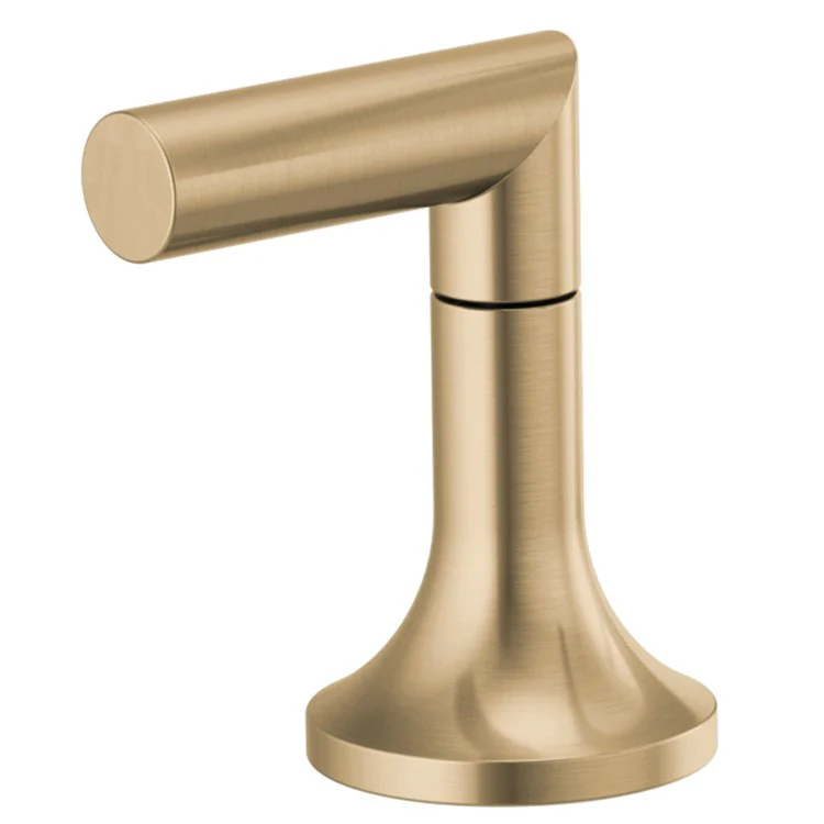 Handle Kit Odin Zinc 2 Lever Brilliance Luxe Gold ADA for Roman Tub - Frankwebs