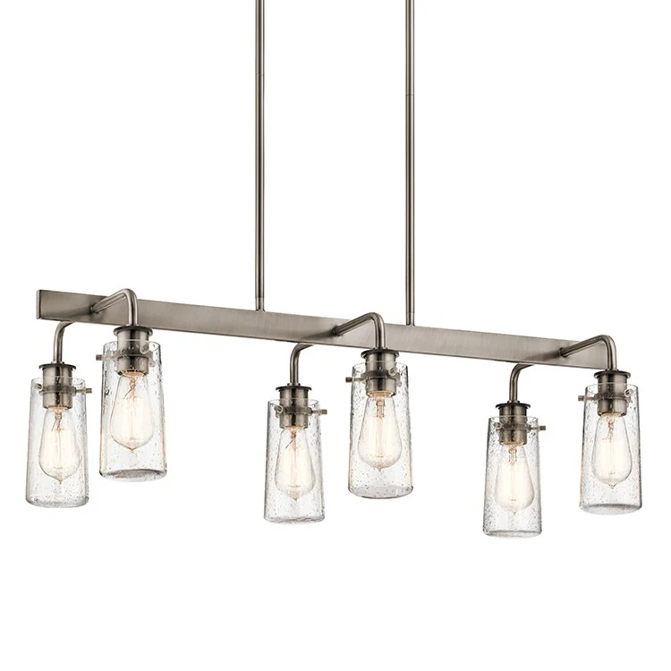 Braelyn Six-Light Linear Chandelier - Frankwebs