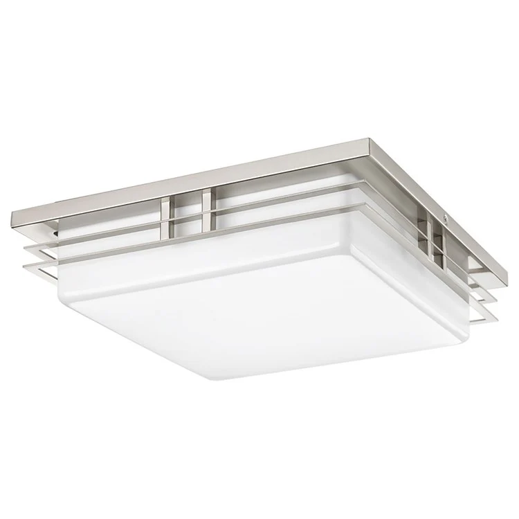 Helm Two-Light Ceiling/Wall LED Flush Mount Light with AC LED Module - Frankwebs