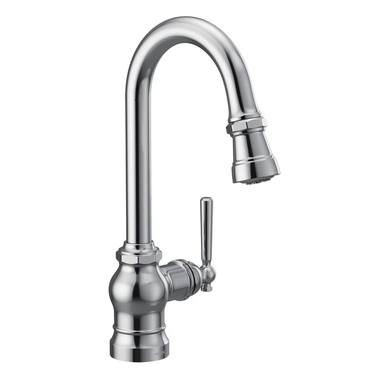 Bar Faucet Paterson 1 Lever ADA Matte Black Pull Down - Frankwebs