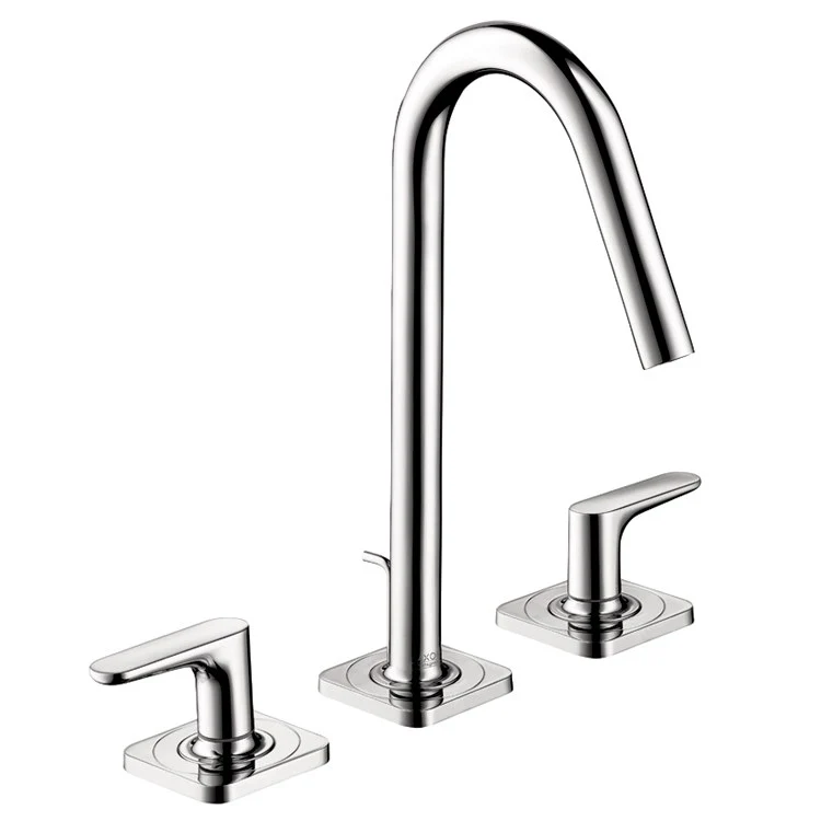AXOR Citterio M Two Handle Widespread Bathroom Faucet with Pop-Up Drain - Frankwebs