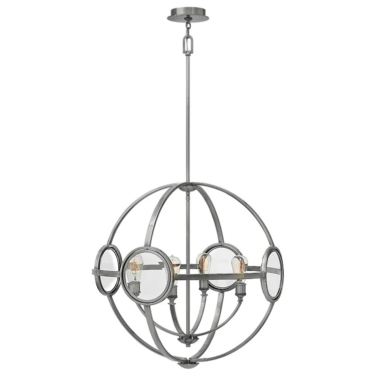 Fulham Four-Light Single-Tier Pendant - Frankwebs