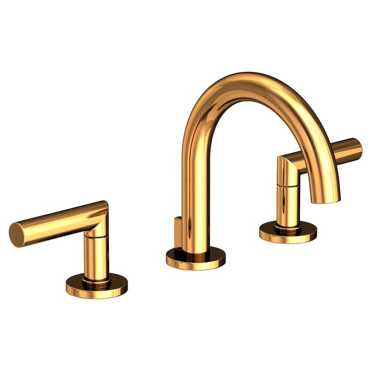 Lavatory Faucet Pavani Widespread 8 to 20 Inch Spread 2 Lever ADA Aged Brass 1.2 Gallons per Minute Brass Spout Height 3-1/8 Inch - Frankwebs