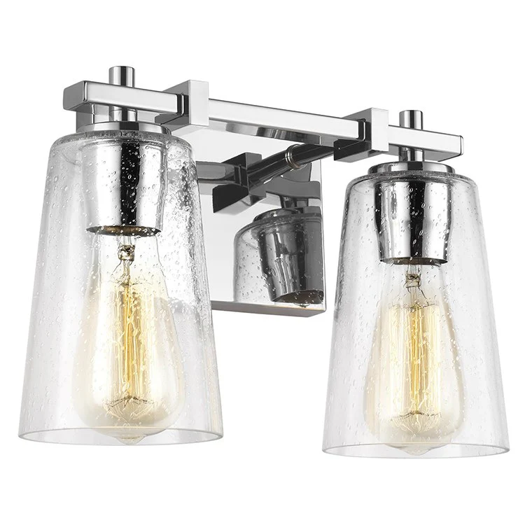 Mercer Two-Light Bathroom Vanity Fixture - Frankwebs