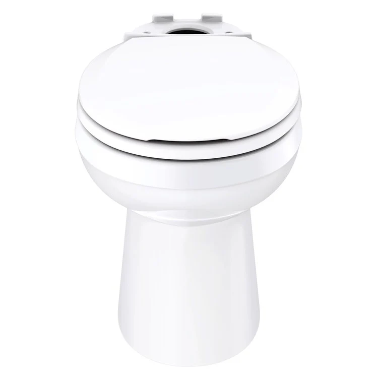 Toilet Bowl Viper Round Front Standard White HET 1.28/1.6 Gallons per Flush - Frankwebs