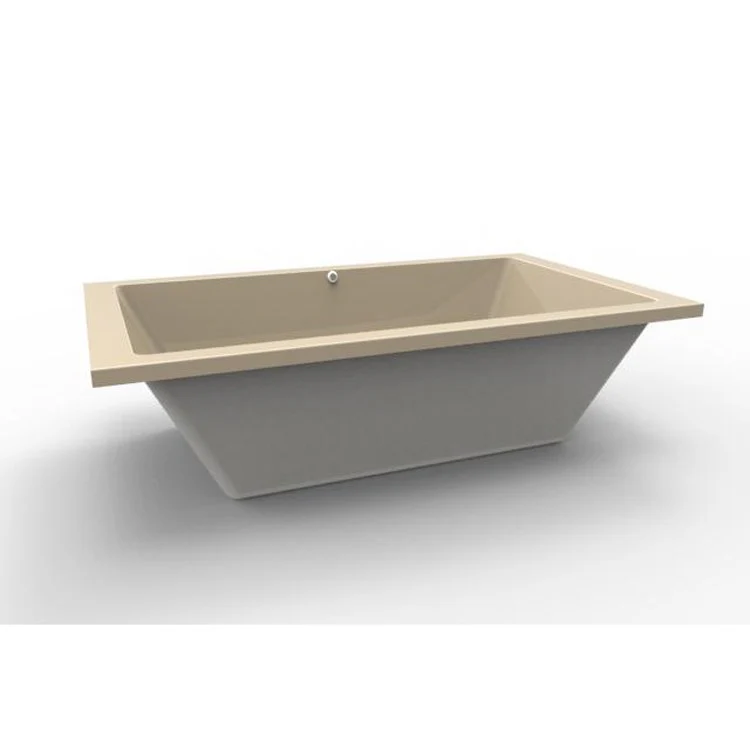 Whirlpool Tub Designer Collection Versailles 66 x 36 x 20 Inch Drop-In Center Drain Bone Rectangle - Frankwebs