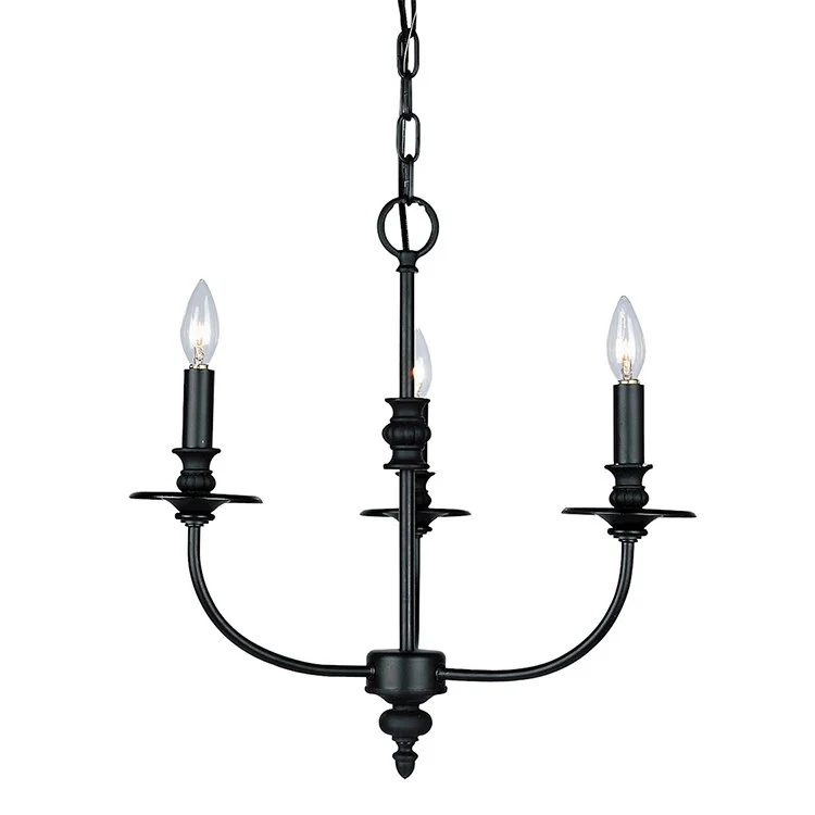 Hartford Three-Light Chandelier - Frankwebs