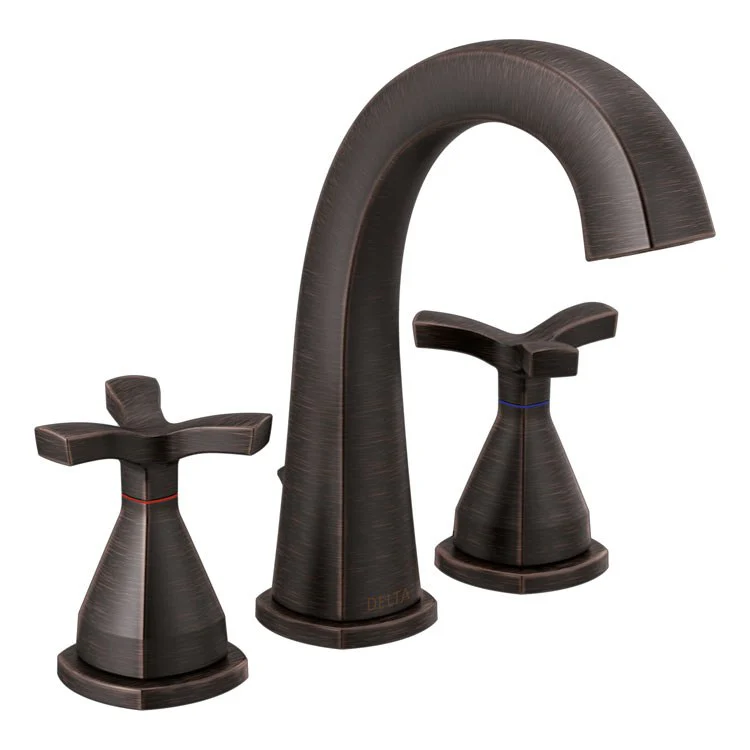Lavatory Faucet Stryke Widespread 8-16 Inch Spread 2 Cross ADA WaterSense Matte Black 1.2 Gallons per Minute - Frankwebs
