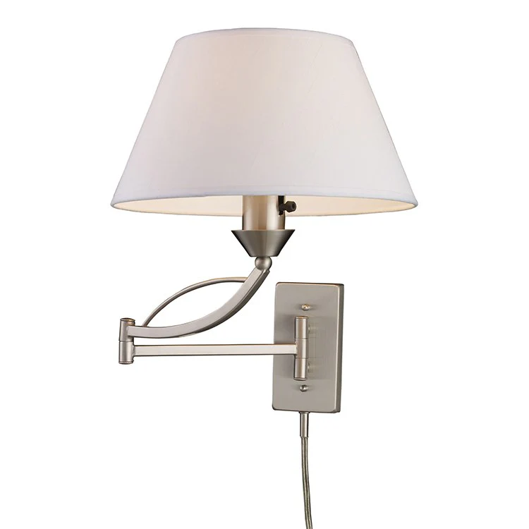 Elysburg Single-Light Swing Arm Wall Sconce - Frankwebs