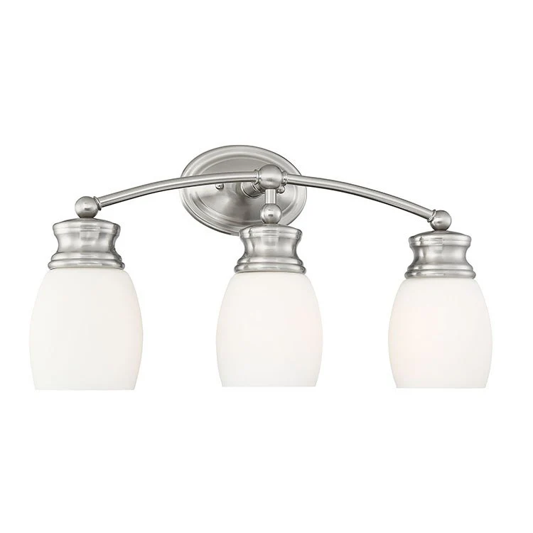 Elise Three-Light Bathroom Vanity Fixture - Frankwebs