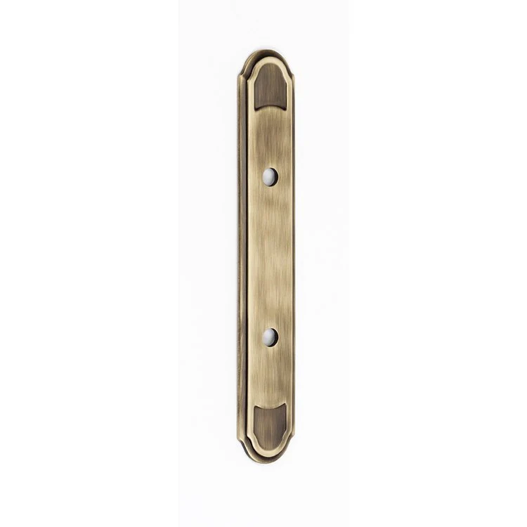 Backplate Classic Traditional 7-3/4 Inch Antique English Matte Brass for A1566-3 - Frankwebs