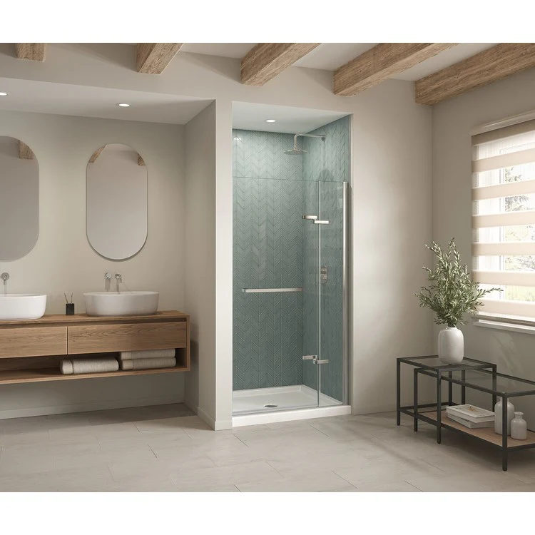 Shower Base B3 Alcove Stabili-T Round Drain White 42 x 36 Inch Acrylic - Frankwebs