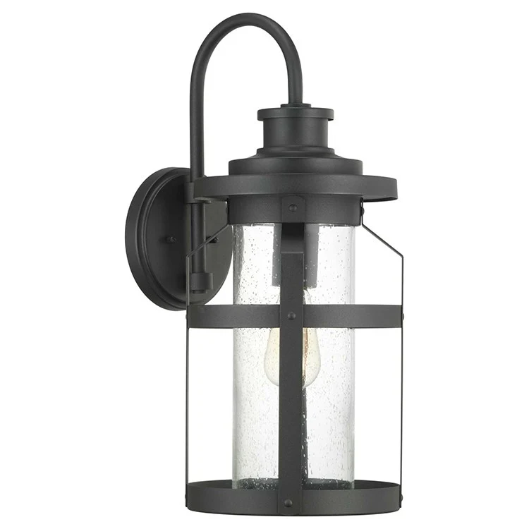 Haslett Single-Light Outdoor Large Wall Lantern - Frankwebs