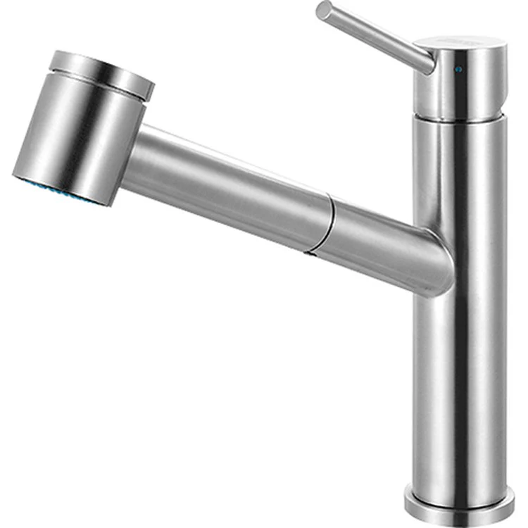 Kitchen Faucet Steel 1 Lever ADA Stainless Steel 1.75 Gallons per Minute - Frankwebs