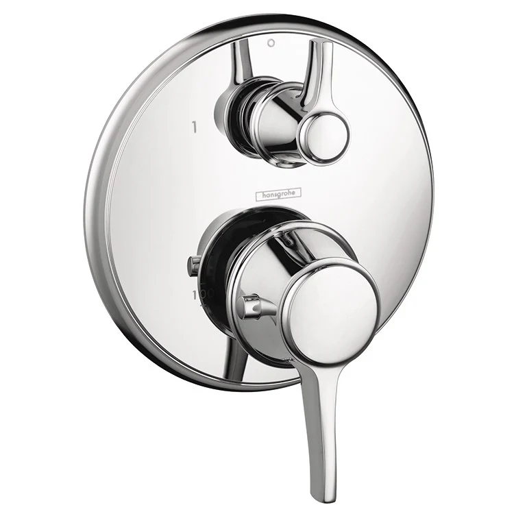 Ecostat C Thermostatic Shower Valve Trim with Single Outlet Volume Control - Frankwebs