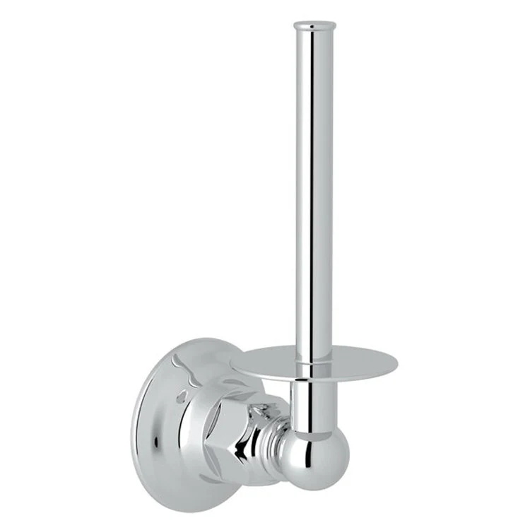Toilet Paper Holder Country Bath Euro Polished Nickel Metal 6 Inch 2-3/4 Inch Wall Mount - Frankwebs