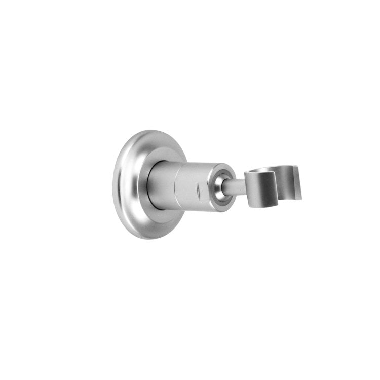 Handshower Bracket Adjustable Wall Mount Satin Nickel Brass 8059 1 Pieces - Frankwebs