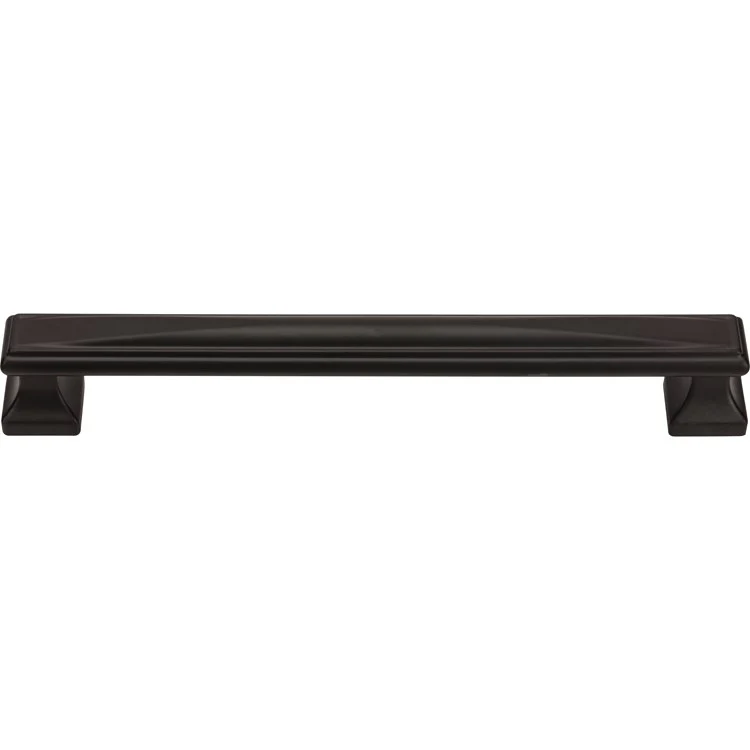 Drawer Pull Atlas Wadsworth Matte Black Zinc Alloy 7-9/16 Inch - Frankwebs