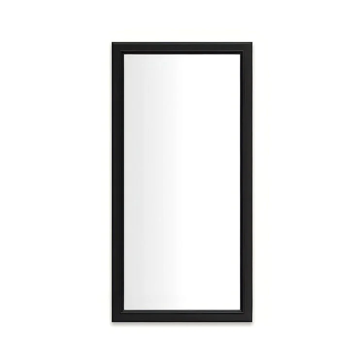 Medicine Cabinet Main Line 20 x 40 Inch 1 Doors Framed Mirror Brushed Black Flat Top Bryn Mawr Frame Slow Close Hinges Sliding Magnification Mirror Magnetic Strip Interior Lighting USB Charging ports Electrical Outlets Phone Holder 4 Inch - Frankwebs