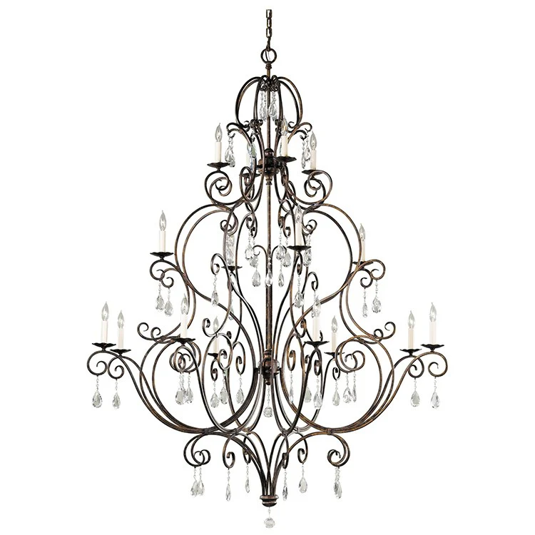 Chateau Sixteen-Light Multi-Tier Chandelier - Frankwebs