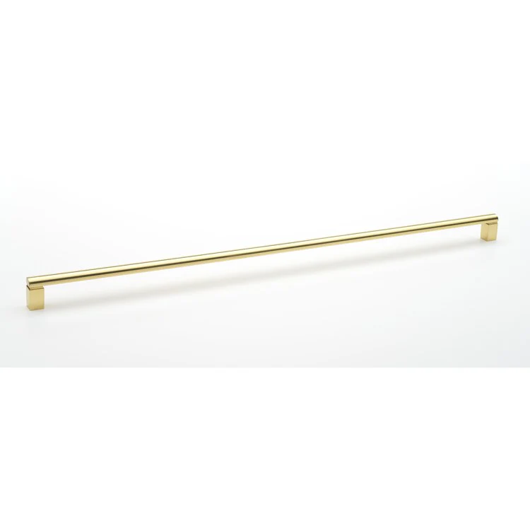 Pull Vogue Satin Brass 18 Inch 18-1/2 Inch 11/16 Inch - Frankwebs