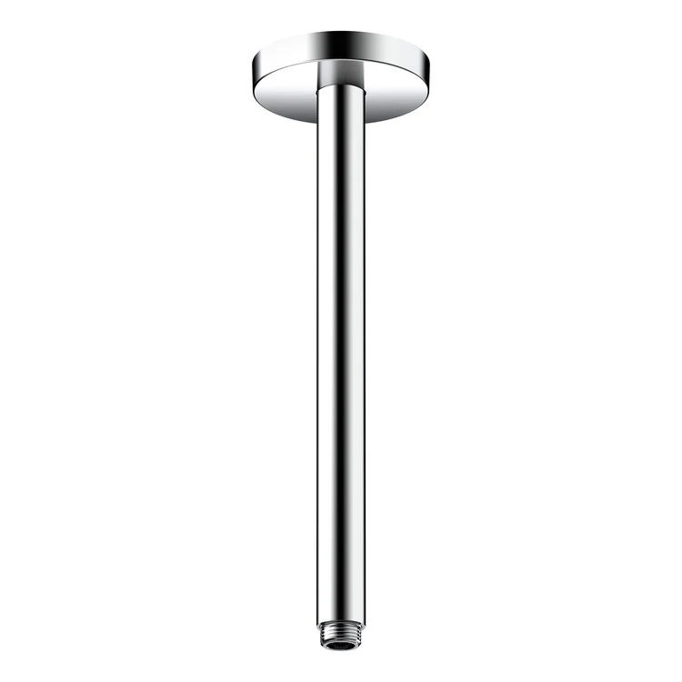 Shower Arm ShowerSolutions with Round Flange Chrome 12 Inch 1/2