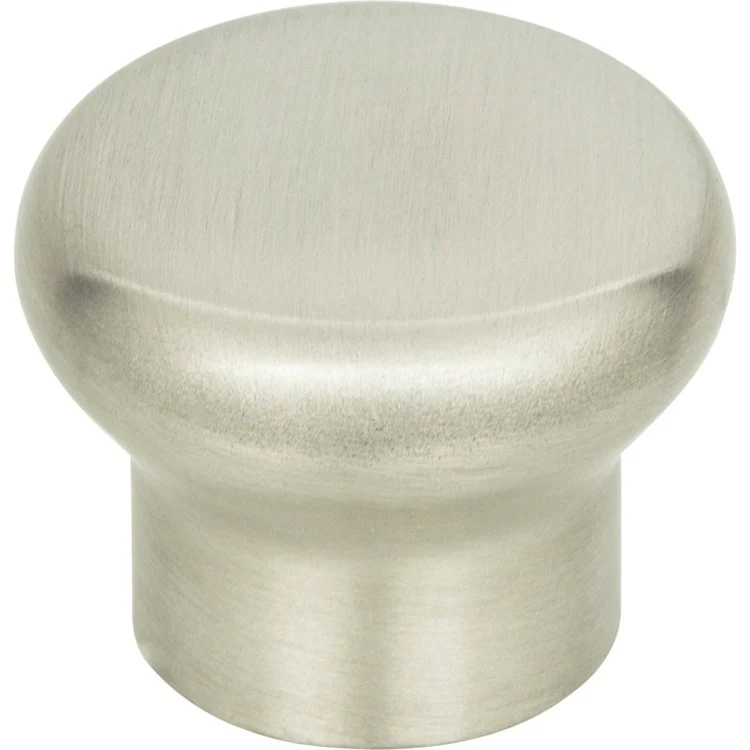 Knob Atlas Round Polished Stainless Steel Stainless Steel 1-1/4 Inch - Frankwebs
