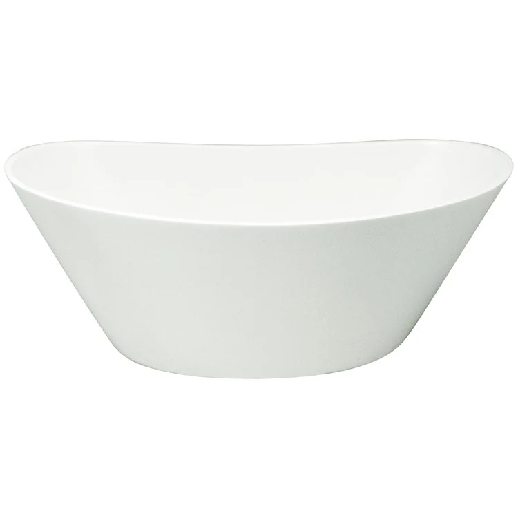 Soaking Tub Ston Collection Jade 66 x 32 Inch Freestanding Tub Only Center Biscuit Hydroluxe SS - Frankwebs