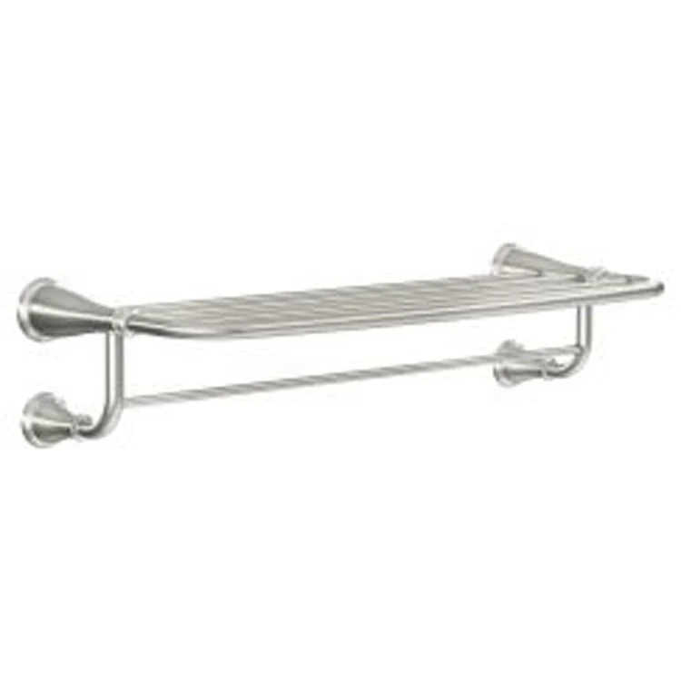 Shelf Banbury Hotel Brushed Nickel 24 x 10-1/4 Inch - Frankwebs