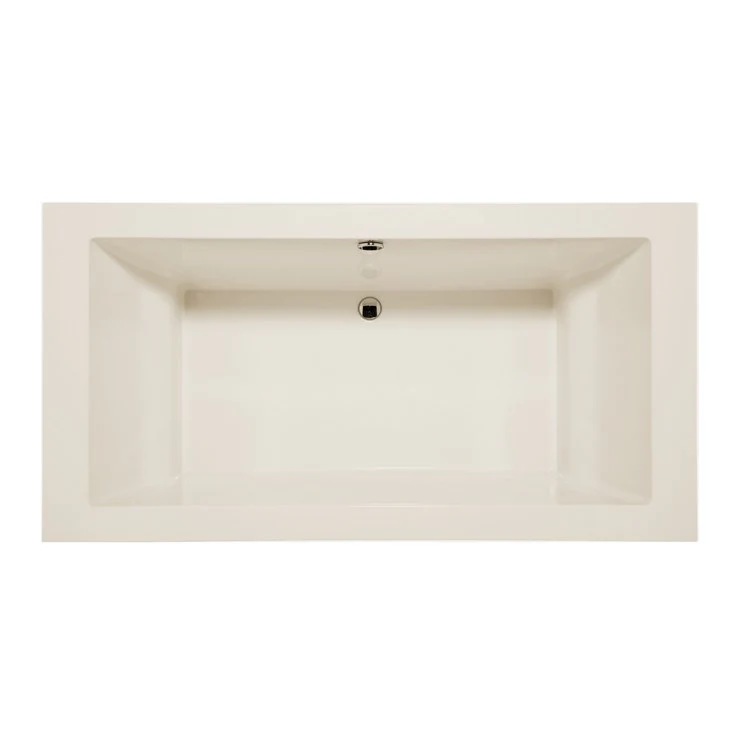 Air Tub Designer Collection Mellenie Drop-In Bone Rectangle 6 Jet Acrylic 70 x 36 x 22-1/2 Inch - Frankwebs